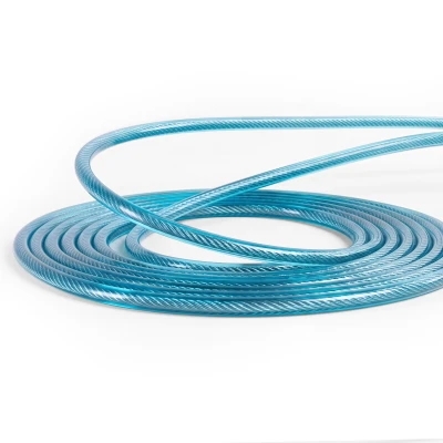 Spokey COUNT ROPE tyrkysové digitální švihadlo