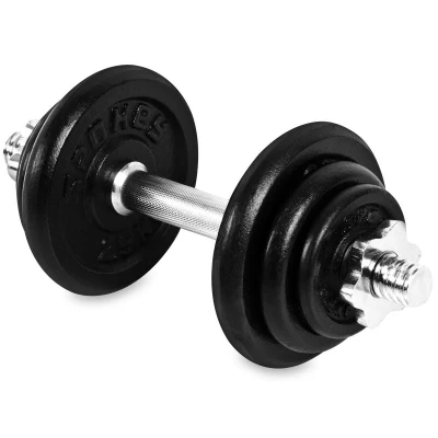 Spokey EGIR Sada jednoručních nakládacích činek, 2x 10,5 kg