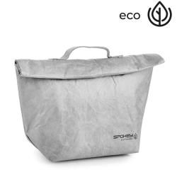 Spokey EKO FRIENDLY CARTA Termo obal na svačinu s poutkem, šedý, 20 x 12 x 30 cm Spokey EKO FRIENDLY CARTA Termo obal na svačinu s poutkem, šedý, 20 x 12 x 30 cm