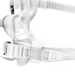 Spokey ERISK Zrcadlové plavecké brýle s vyměnitelným nosníkem, bílé