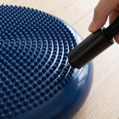 Spokey FIT SEAT tmavě modrý balanční polštář