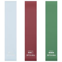 Spokey FLEX SET Sada 3 posilovacích mini gum