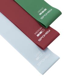 Spokey FLEX SET Sada 3 posilovacích mini gum