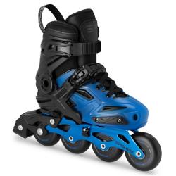 Spokey FREESPO JUNIOR Dětské kolečkové brusle, modré