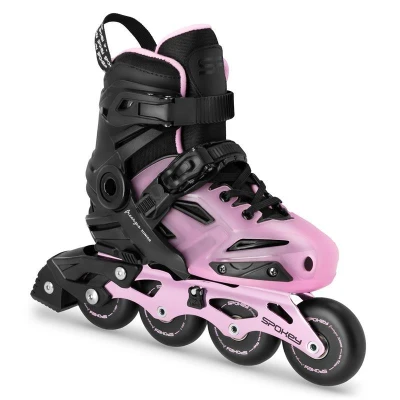 Spokey FREESPO JUNIOR Dětské kolečkové brusle, růžové Spokey FREESPO JUNIOR Dětské kolečkové brusle, růžové