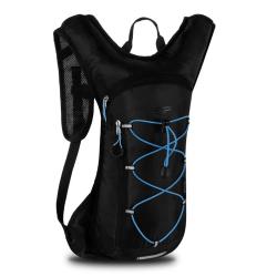 Spokey FUJI Cyklistický a běžecký batoh, 5 l, černo-modrý Spokey FUJI Cyklistický a běžecký batoh, 5 l, černo-modrý