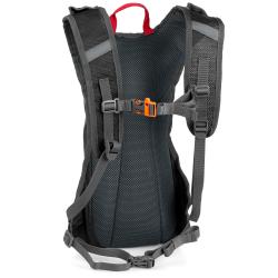 Spokey FUJI Športový, cyklistický a bežecký batoh, čierny, 5 l