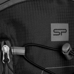 Spokey FUJI Športový, cyklistický a bežecký batoh, čierny, 5 l