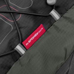 Spokey FUJI Športový, cyklistický a bežecký batoh, čierny, 5 l