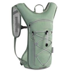 Spokey FUJI Sportovní, cyklistický a běžecký batoh, 5 l, šalvějově zelený