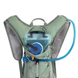 Spokey FUJI Sportovní, cyklistický a běžecký batoh, 5 l, šalvějově zelený