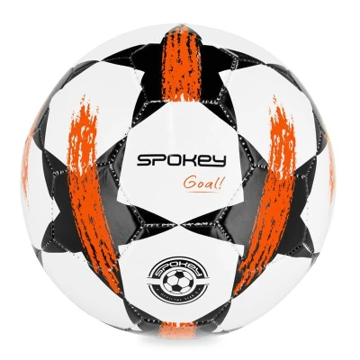 Spokey GOAL Fotbalový míč , bílo-oranžový