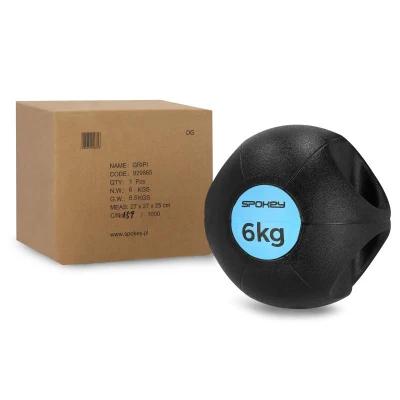 Spokey GRIPI Medicinbal s úchyty 6 kg