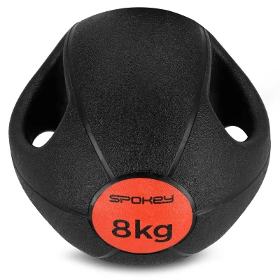 Spokey GRIPI Medicinbal s úchyty 8 kg