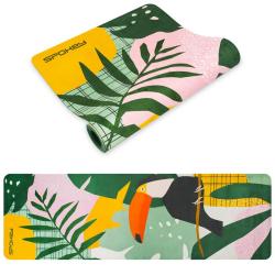 Spokey HOME JUNGLE Semišová joga podložka, 180 x 60 x 0,4 cm
