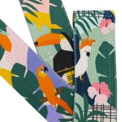 Spokey HOME JUNGLE Sada 3 posilovacích bavlněných gum + obal