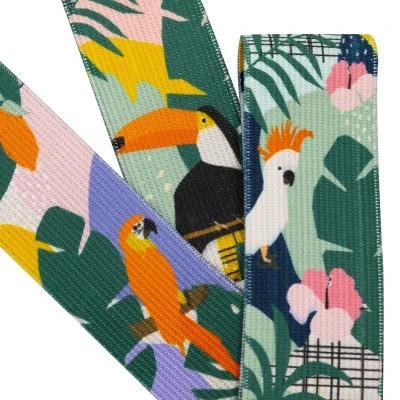 Spokey HOME JUNGLE Sada 3 posilovacích bavlněných gum + obal