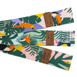 Spokey HOME JUNGLE Sada 3 posilovacích bavlněných gum + obal