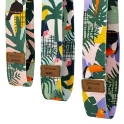Spokey HOME JUNGLE Sada 3 posilovacích bavlněných gum + obal