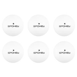 Spokey LERNER * Pingpongové loptičky, 6 ks, biele Spokey LERNER * Pingpongové loptičky, 6 ks, biele