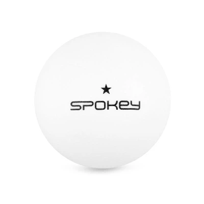 Spokey LERNER * Pingpongové míčky, 6 ks, bílé