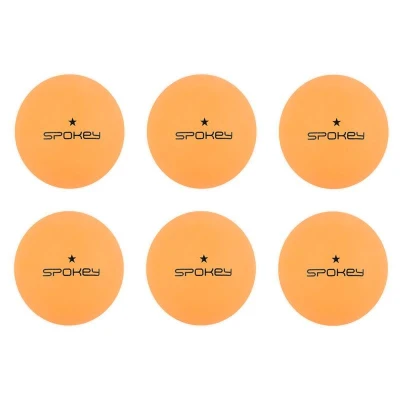 Spokey LERNER * Pingpongové míčky, 6 ks, oranžové Spokey LERNER * Pingpongové míčky, 6 ks, oranžové