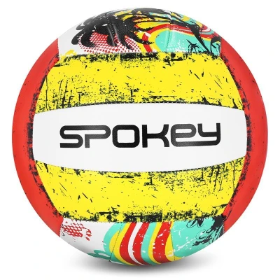Spokey LIBERO Volejbalová lopta, vel. 5, červeno-žltá