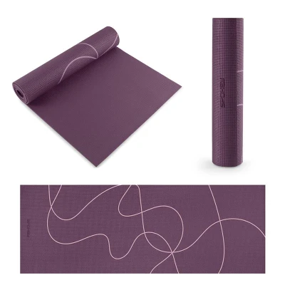 Spokey LIGHTMAT tmavě fialová 183 x 61 x 0,6 cm podložka na cvičení