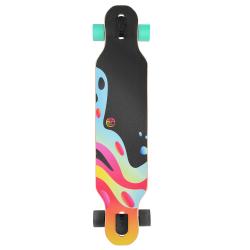 Spokey LONGBAY PRO Longboard 140 x 24 cm, ABEC7, barevný