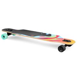 Spokey LONGBAY PRO Longboard 140 x 24 cm, ABEC7, barevný
