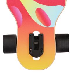 Spokey LONGBAY PRO Longboard 140 x 24 cm, ABEC7, barevný