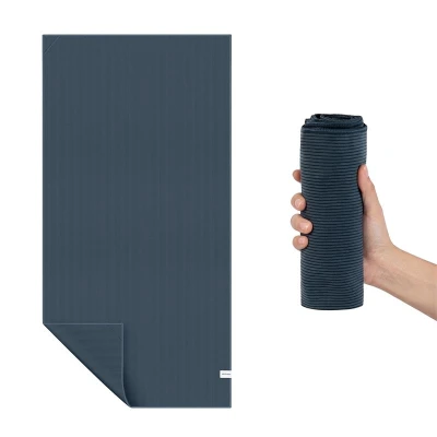 Spokey MAGNET Rychleschnoucí cestovní osuška s magnety, 85 x 150 cm, tmavě modrá