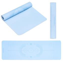 Spokey MANDALA Jóga podložka, 183 x 61 x 0,4 cm, modrá Spokey MANDALA Jóga podložka, 183 x 61 x 0,4 cm, modrá