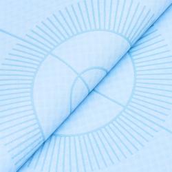 Spokey MANDALA Jóga podložka, 183 x 61 x 0,4 cm, modrá