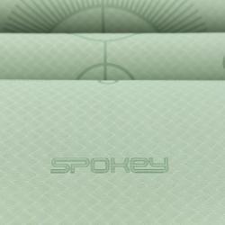 Spokey MANDALA Jóga podložka, 180 x 60 x 0,4 cm, zelená
