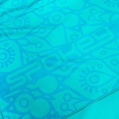Spokey MANDALA Rychleschnoucí sportovní ručník, tyrkysový, 80 x 160 cm