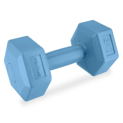 Spokey MONSTER Sada šesťhranných činiek, 2 kg