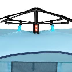 Spokey MOON Automatický plážový stan, UV 30, 200 x 145 x 115 cm (VÝPRODEJ)