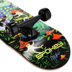 Spokey OLLIE Skateboard 7.75, se svítícími prvky ve tmě