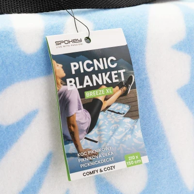 Spokey PICNIC BREEZE XL Pikniková deka, 150 x 210 cm