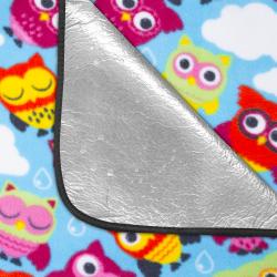 Spokey PICNIC OWL Pikniková deka, 180 x 210 cm