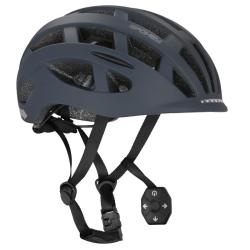 Spokey POINTER PRO Cyklistická prilba pre dospelých s LED blikačkou a blinkrami, 58-61 cm, čierna Spokey POINTER PRO Cyklistická prilba pre dospelých s LED blikačkou a blinkrami, 58-61 cm, čierna