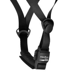 Spokey POINTER PRO Cyklistická přilba pro dospělé s LED blikačkou a blinkry, 58-61 cm, černá