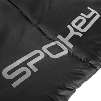 Spokey POLARIS 350 Spací pytel mumie/deka, -9°C, černo-šedý
