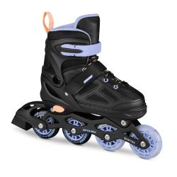 Spokey QUATTRO Brusle 4v1, černo-fialové