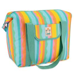 Spokey SAN REMO Termotaška, 28 l, barevné pruhy Spokey SAN REMO Termotaška, 28 l, barevné pruhy