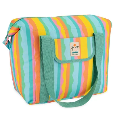 Spokey SAN REMO Termotaška, 28 l, barevné pruhy