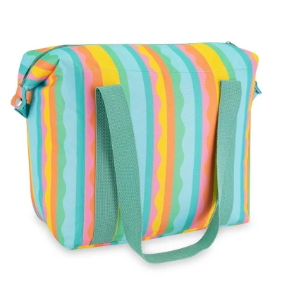 Spokey SAN REMO Termotaška, 28 l, barevné pruhy