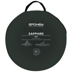 Spokey SAPPHIRE Samorozkladací stan pre 2 osoby, šalviovo zelený