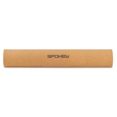 Spokey SAVASANA LOTOS Korková jóga podložka, 183 x 61 x 0,4 cm
